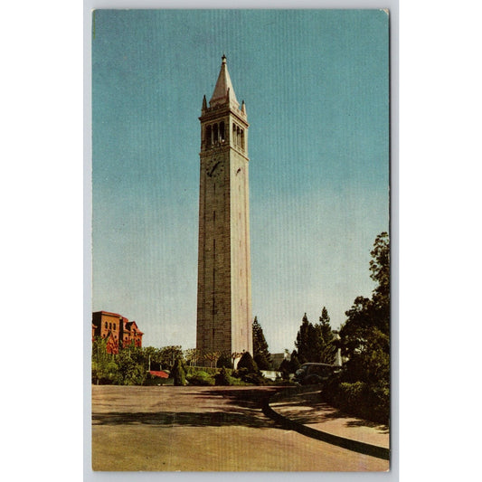 Postcard CA Berkeley The Campanile University Of California C11