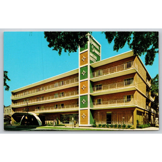 Postcard AL Mobile The Admiral Semmes Motor Hotel