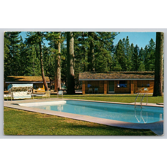 Postcard CA Blairsden River Pines Resort Chrome UNP A14