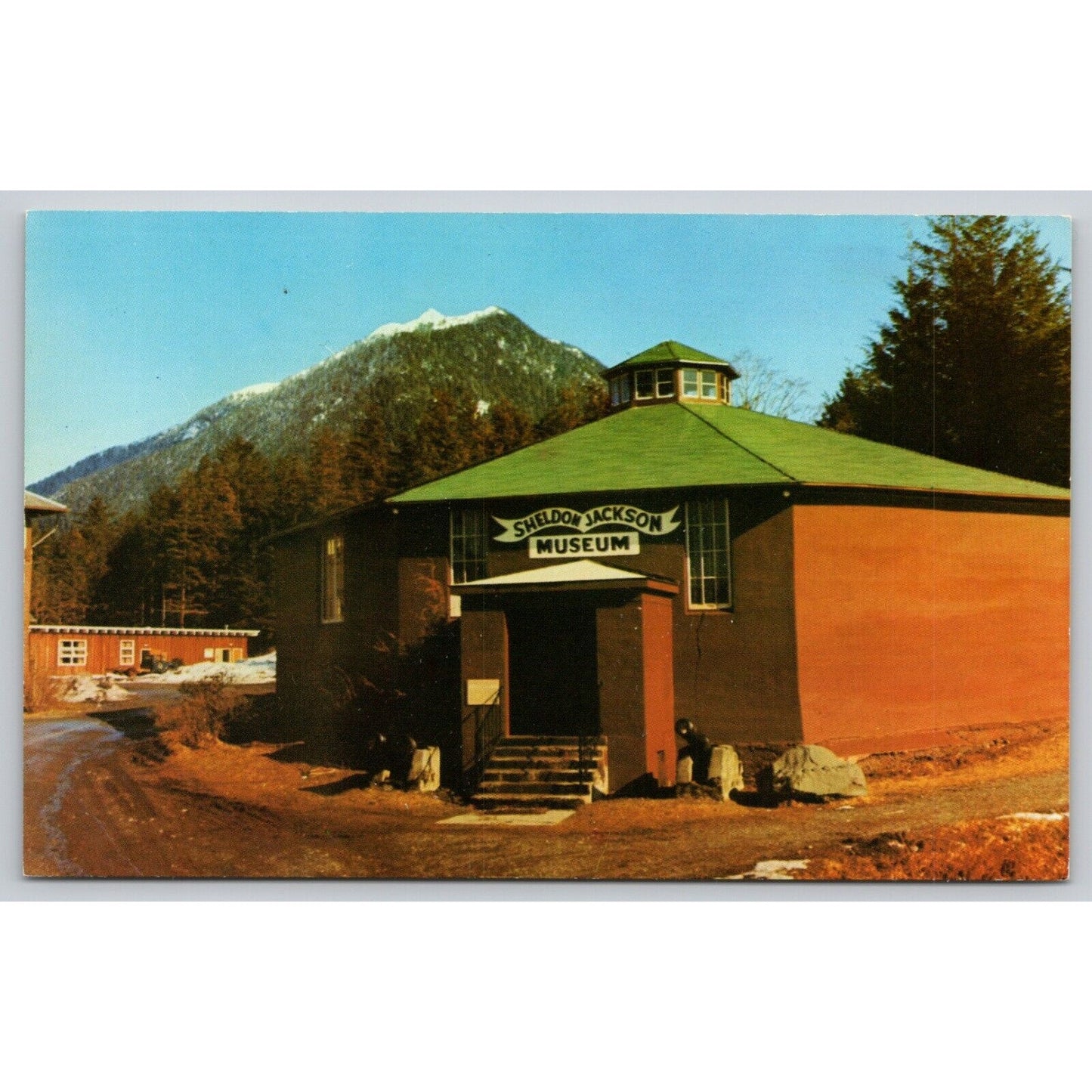 Postcard AK Sitka Sheldon Jackson Museum