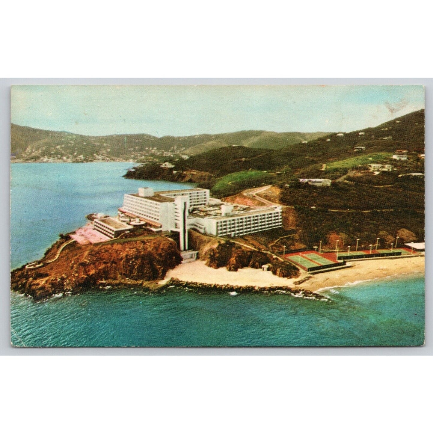 Postcard Virgin Islands St Thomas Frenchman's Reef Holiday Inn Beach Resort