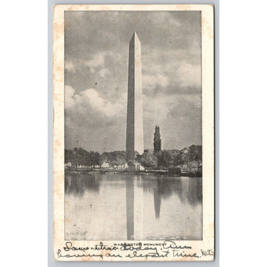 Postcard Washington D.C. Washington Monument PMC A13