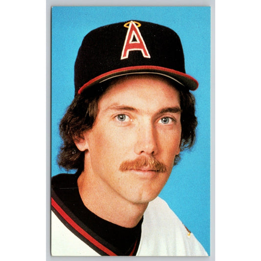 Postcard Bruce Kison California Angels 1983 UNP B14