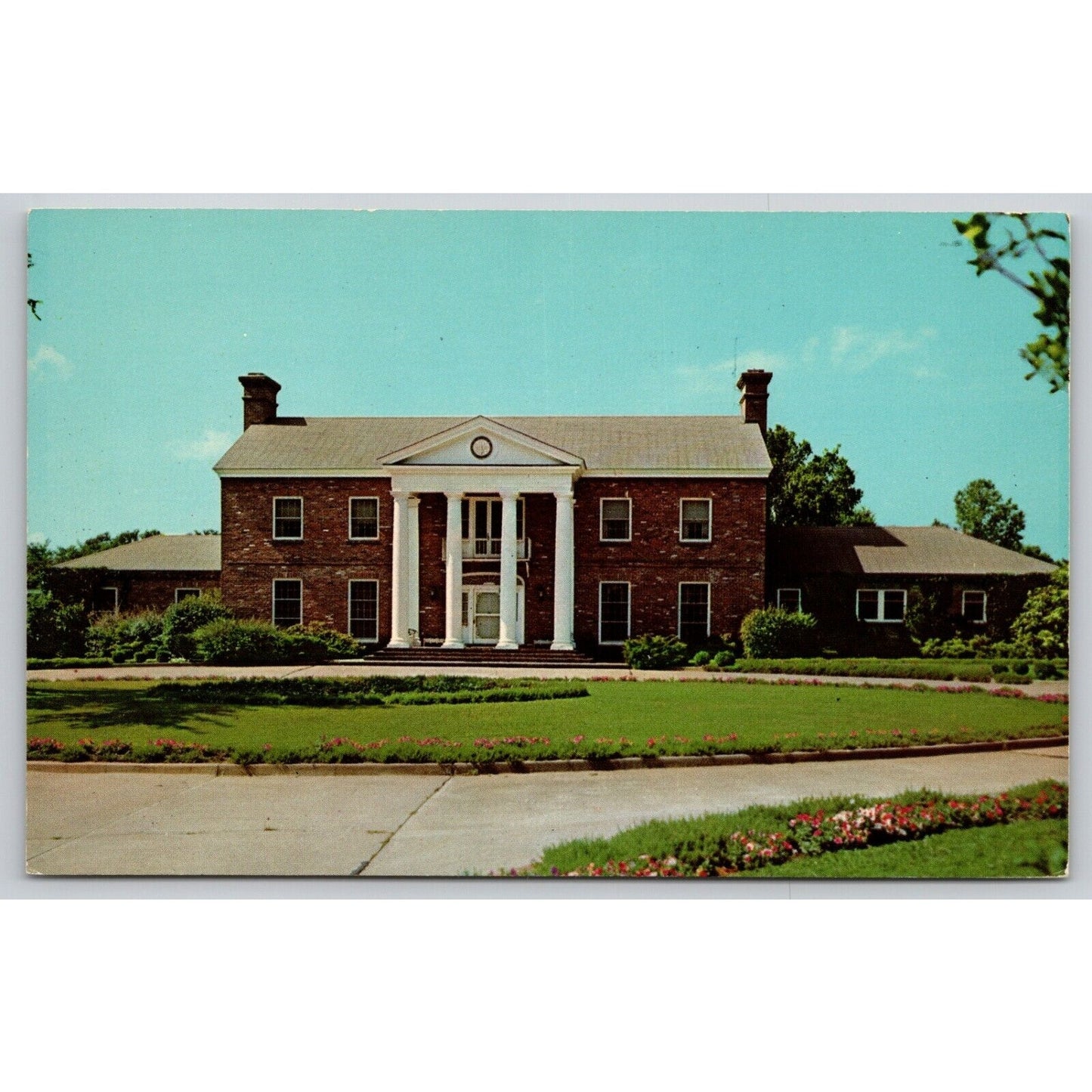 Postcard AR Little Rock Governor's Mansion UNP A27