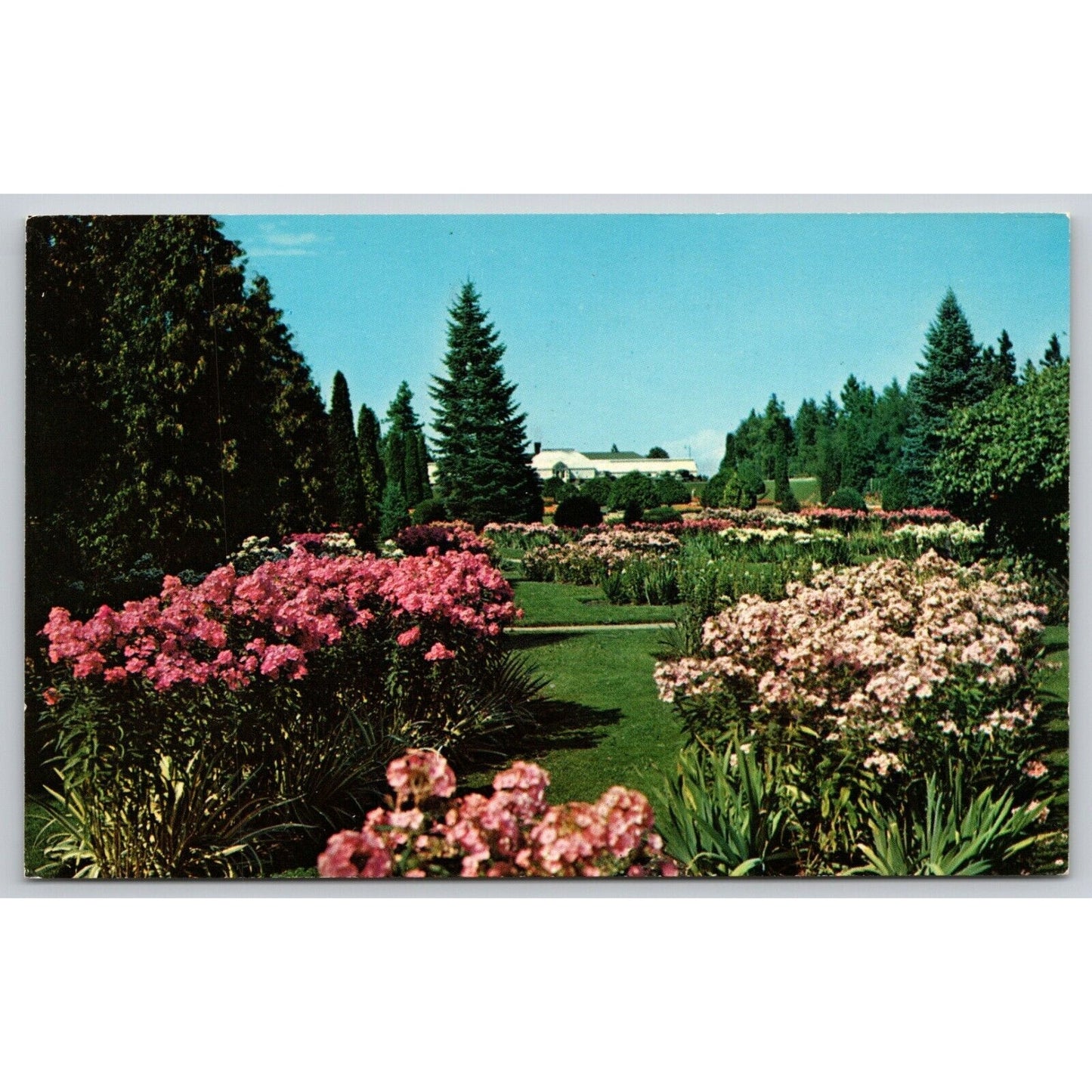 Postcard WA Spokane Duncan Gardens And Conservatory UNP A35