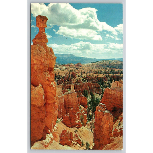 Postcard UT Utah Bryce Canyon National Park Thor's Hammer UNP A20