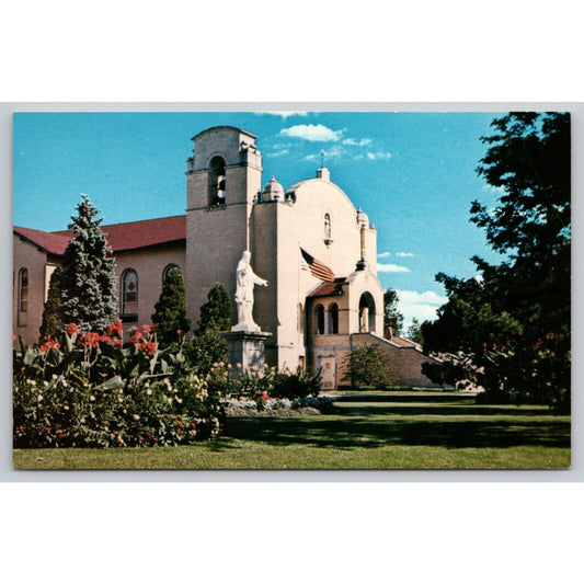 Postcard WI Burlington Franciscan Friars St Francis Monastery And Retreat House