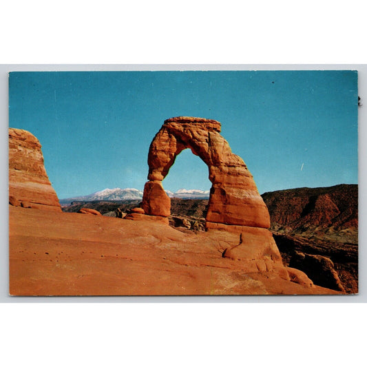 Postcard UT Utah Arches National Monument Delicate Arch UNP A19