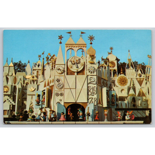 Postcard CA Disneyland Its A Small World UNP B31