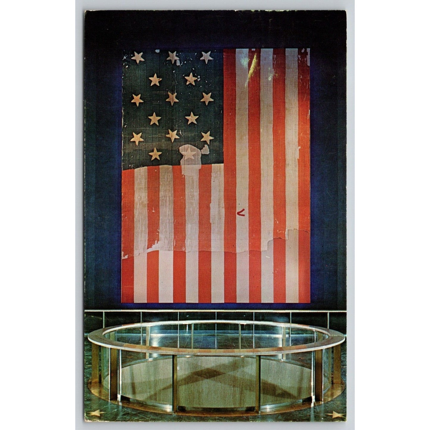 Postcard Washington D.C. The Original Star-Spangled Banner At Smithsonian B36