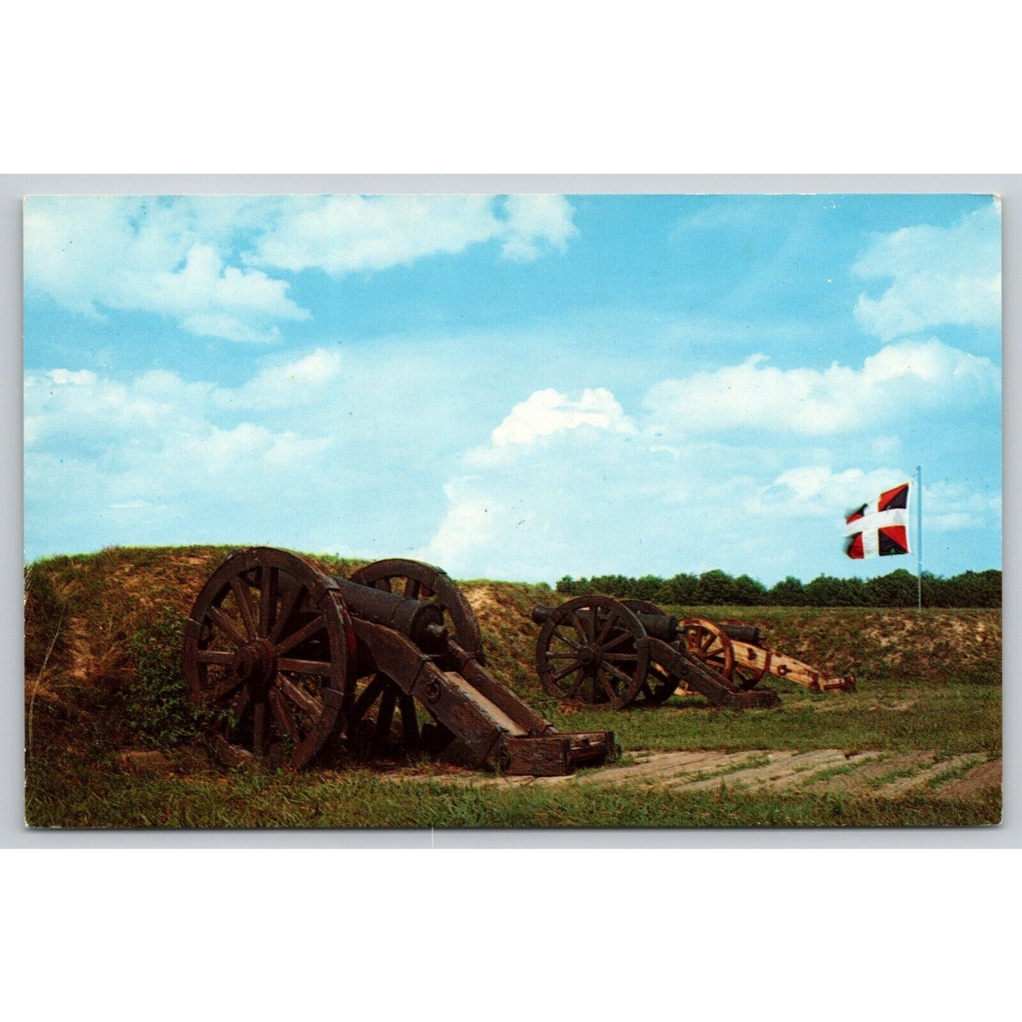 Postcard VA Yorktown Grand French Battery UNP B15