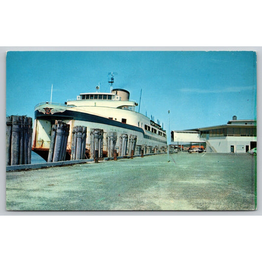 Postcard VA Kiptopeke Ferry Boat Princess Anne