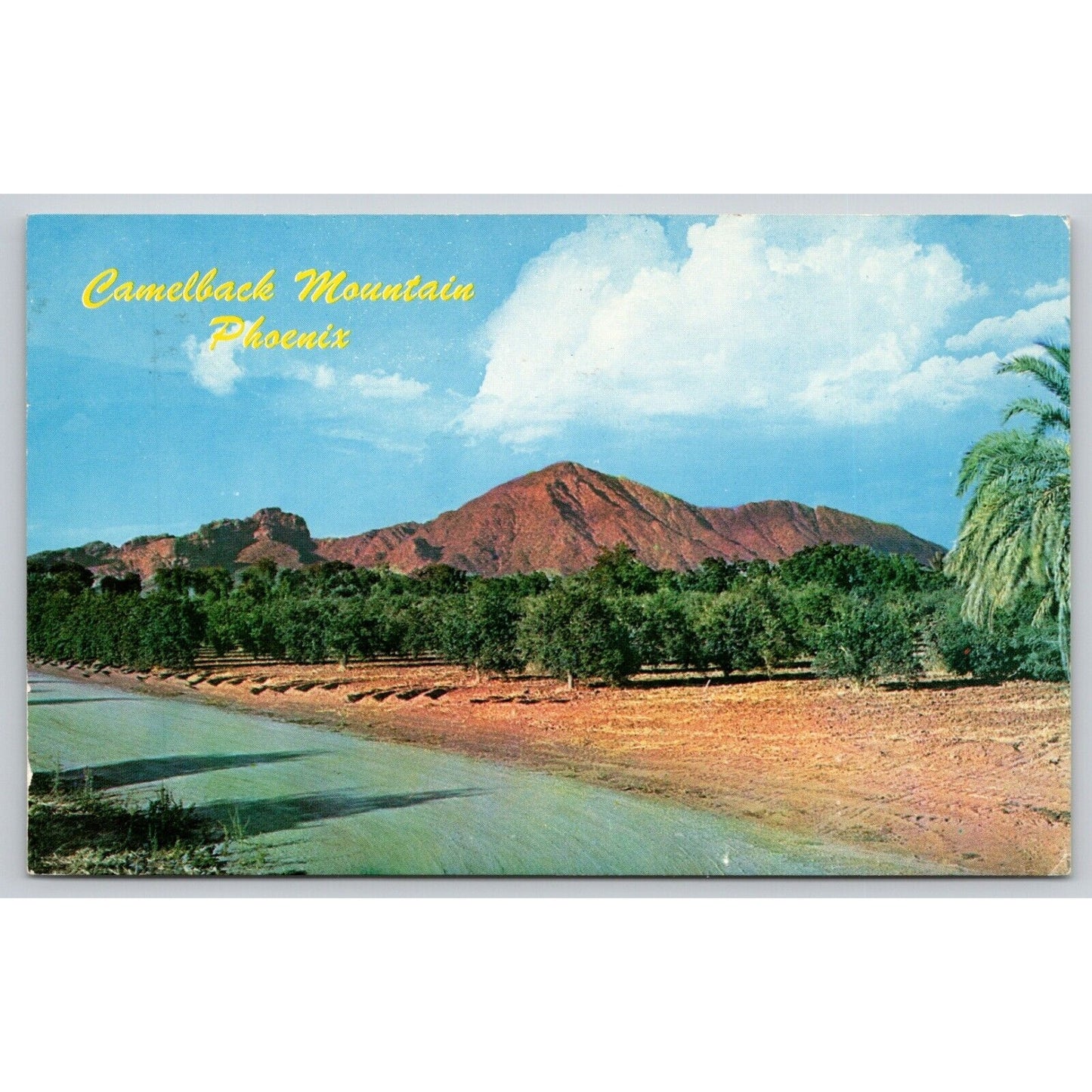 Postcard AZ Phoenix Camelback Mountain