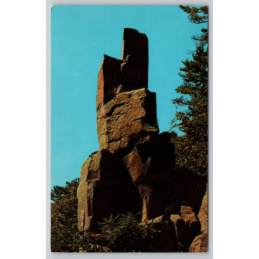 Postcard WI St Croix Falls Taylor Falls MN Devil's Chair Dalles Of The St Croix