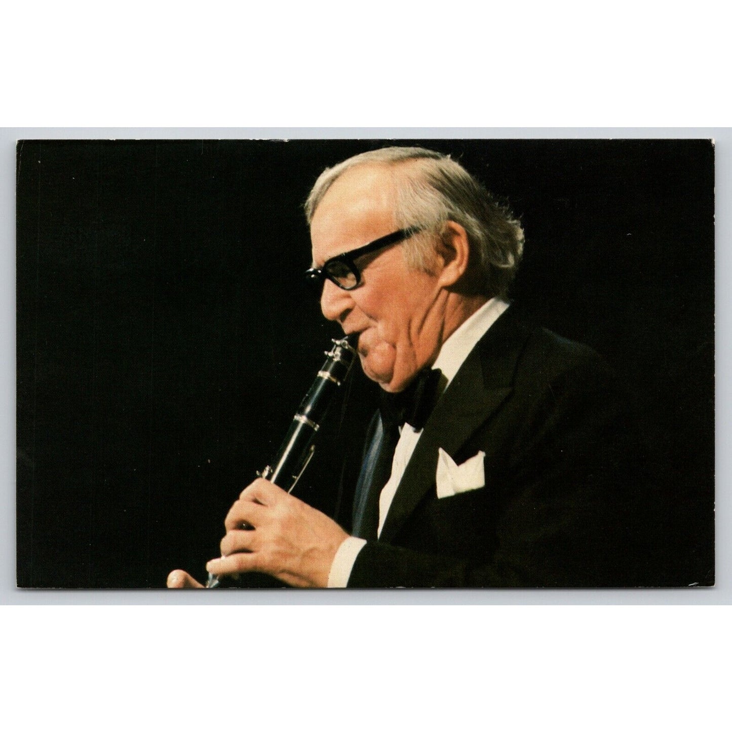 Postcard Benny Goodman Jazz Musician UNP C10