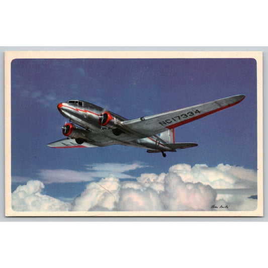 Postcard American Airlines (NC17334)