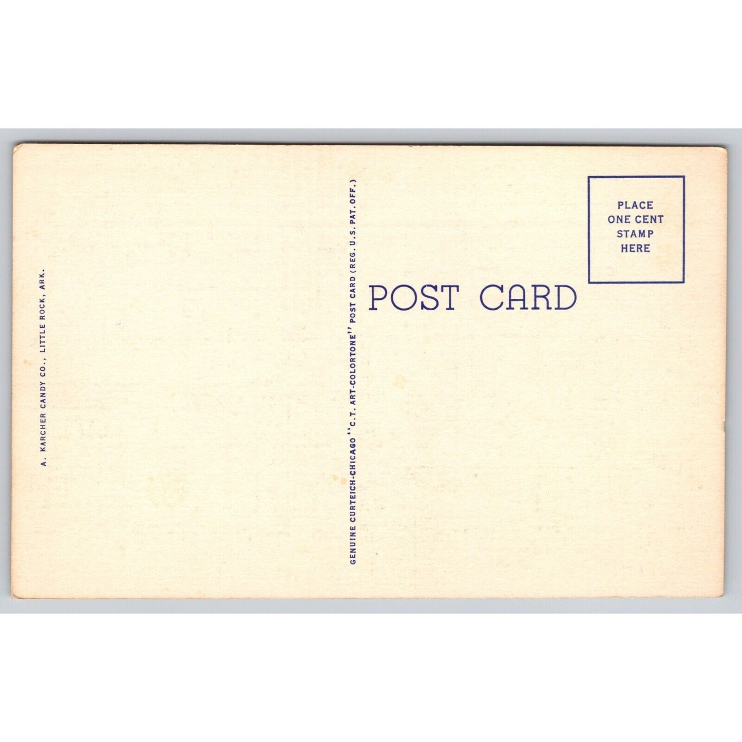 Postcard AR Arkansas Little Rock New U.S. Post Office Linen UNP A9