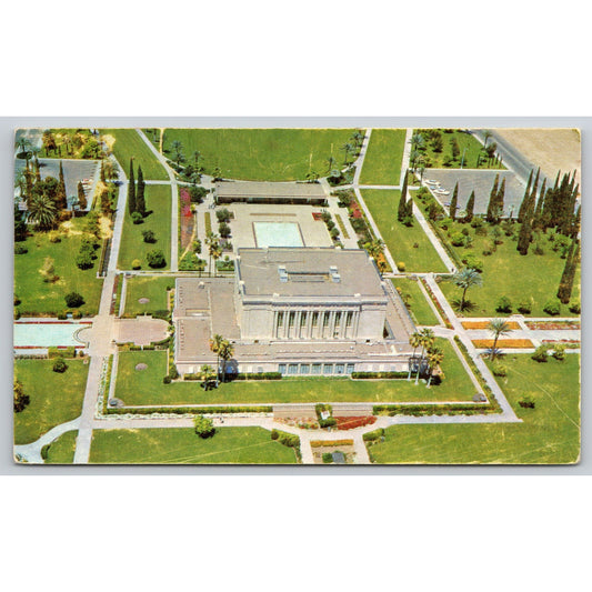 Arizona Temple Postcard Aerial View Of Church Jesus Christ Latter-Day Saints