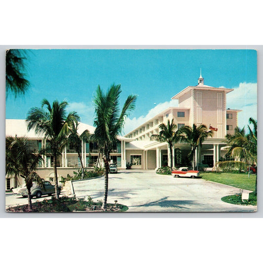 Postcard Bahamas Nassau Nassau Beach Lodge UNP C7