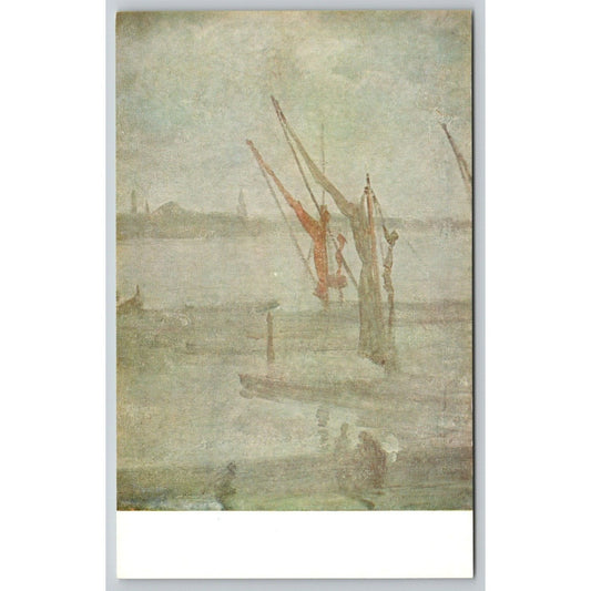 Postcard Washington D.C. National Gallery Of Art Chelsea Wharf By Whistler A16