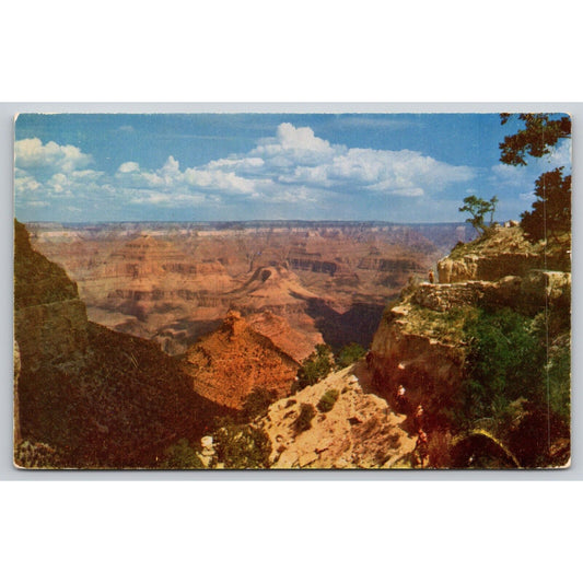 Postcard AZ Grand Canyon National Park Bright Angel Park UNP B5