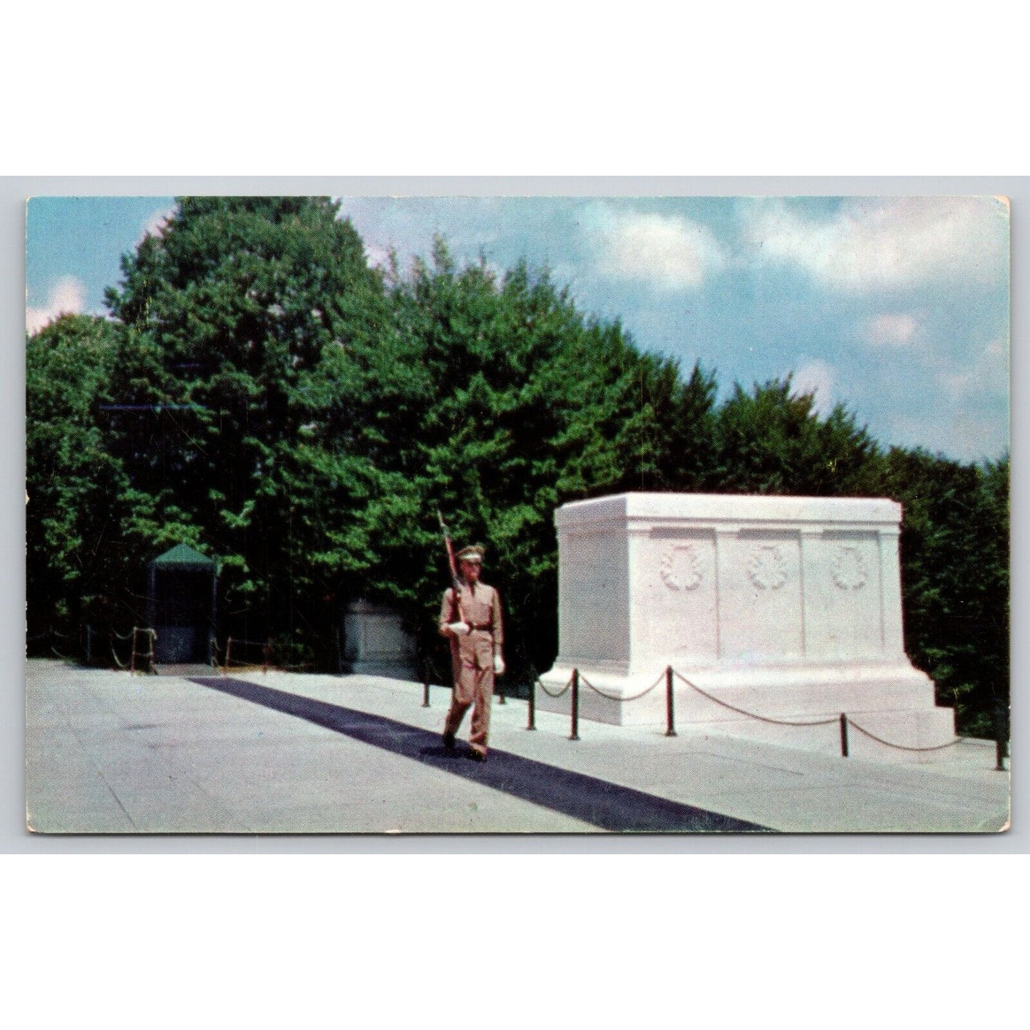 Postcard VA Arlington Cemetery Tomb Of The Unknown Soldier