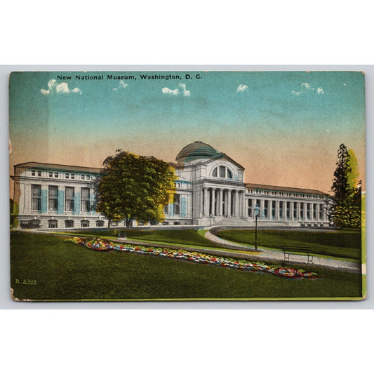 Postcard Washington D.C. The New National Museum