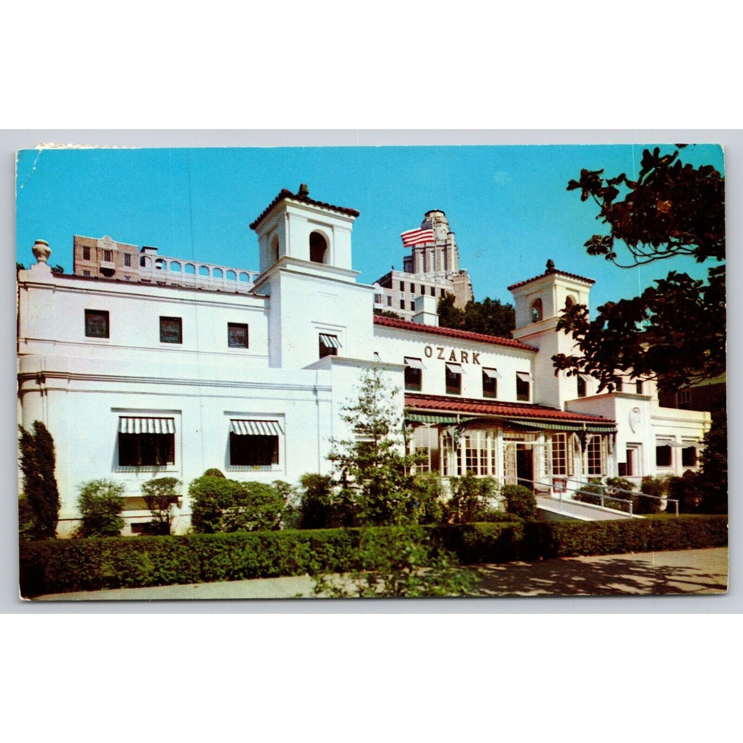 Postcard AR Hot Springs The Ozark Bath House 14703