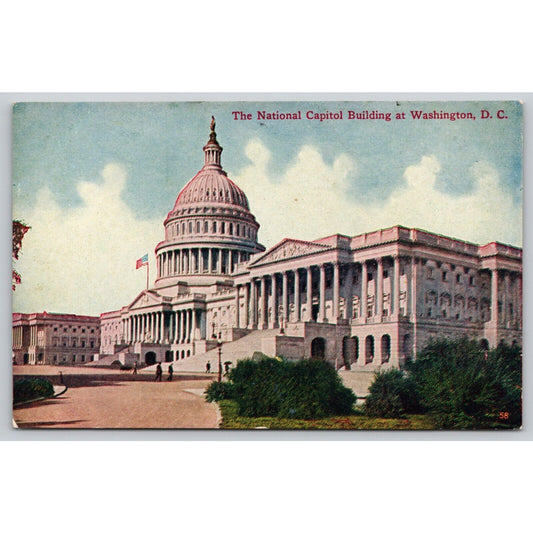 Postcard Washington D.C. The National Capitol Building UNP DB A13