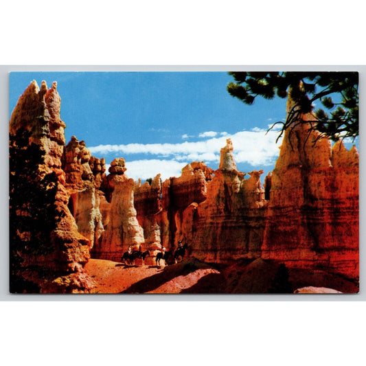 Postcard UT Utah Bryce Canyon National Park Queen Victoria Formation UNP A19