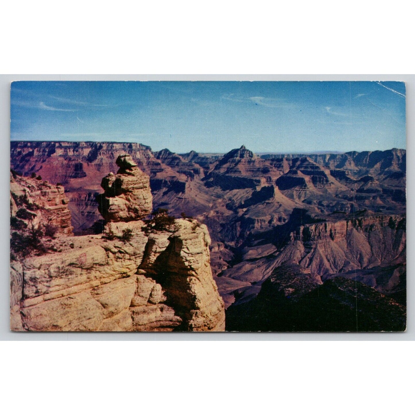 Postcard AZ Grand Canyon National Park Duck-On-The-Rock