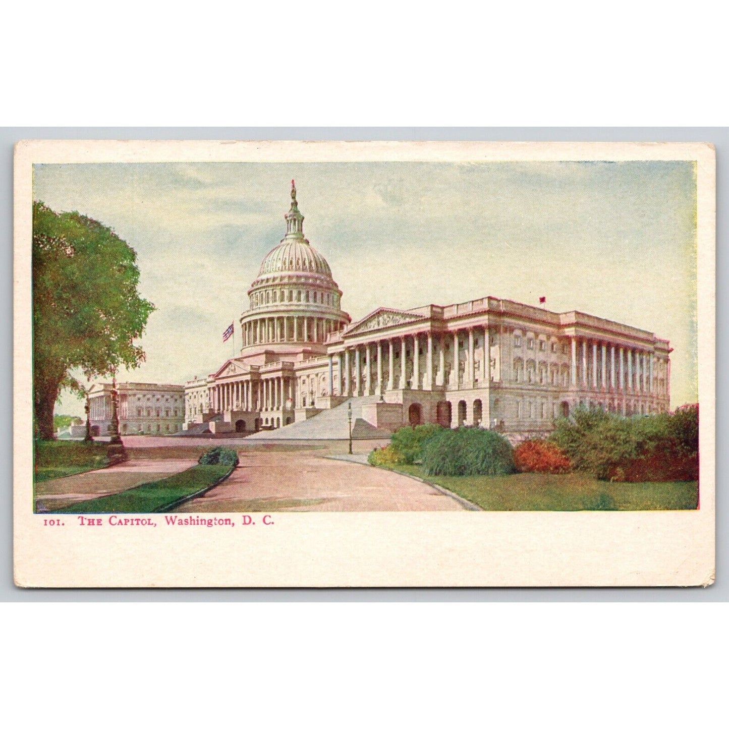 Postcard Washington D.C. The Capitol UDB UNP A13