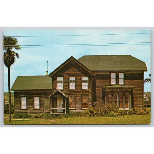 Postcard CA Cayucos James Cass Home