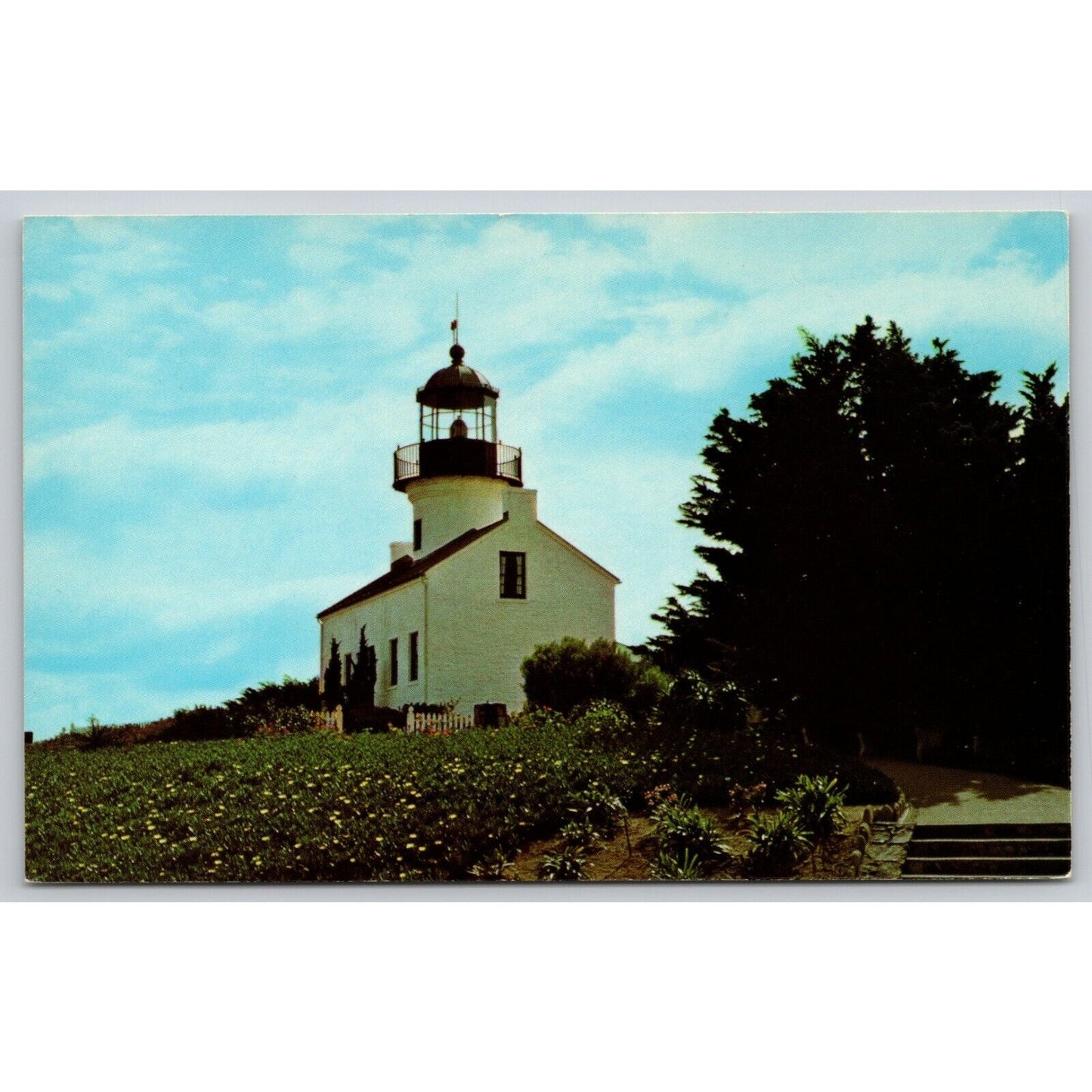 Postcard CA California San Diego Old Point Loma Lighthouse UNP A38