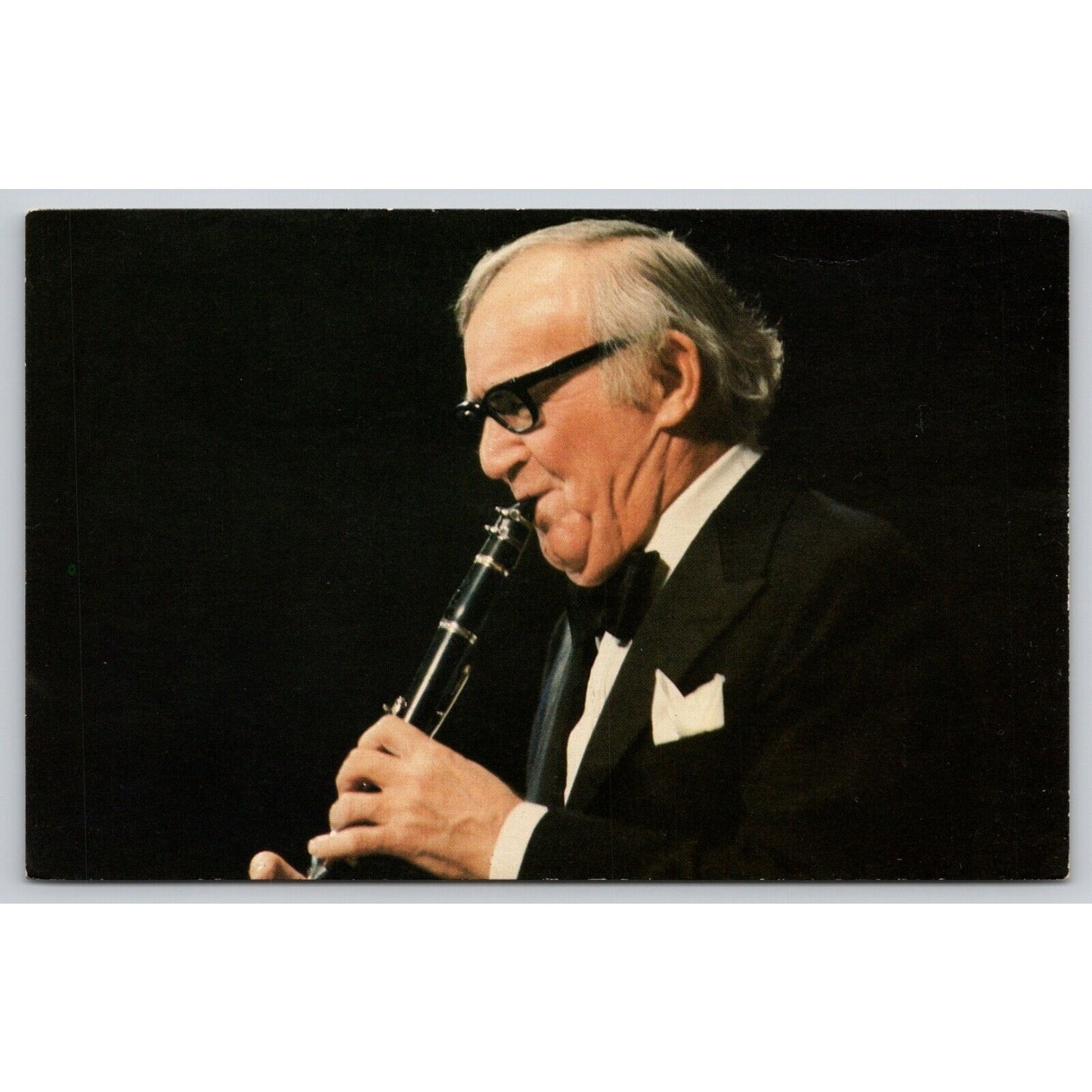 Postcard Benny Goodman King Of Swing Personality Card #24 UNP B3