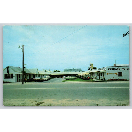 Postcard VA Virginia Beach Farrar's Motel