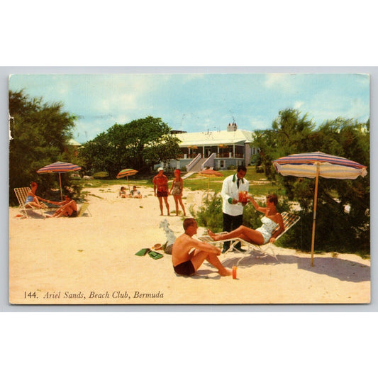 Postcard Bermuda Ariel Sands Beach Club