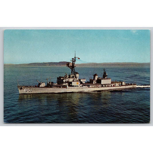 Postcard U.S.S. Ruperus (DD-851) US Navy Ship