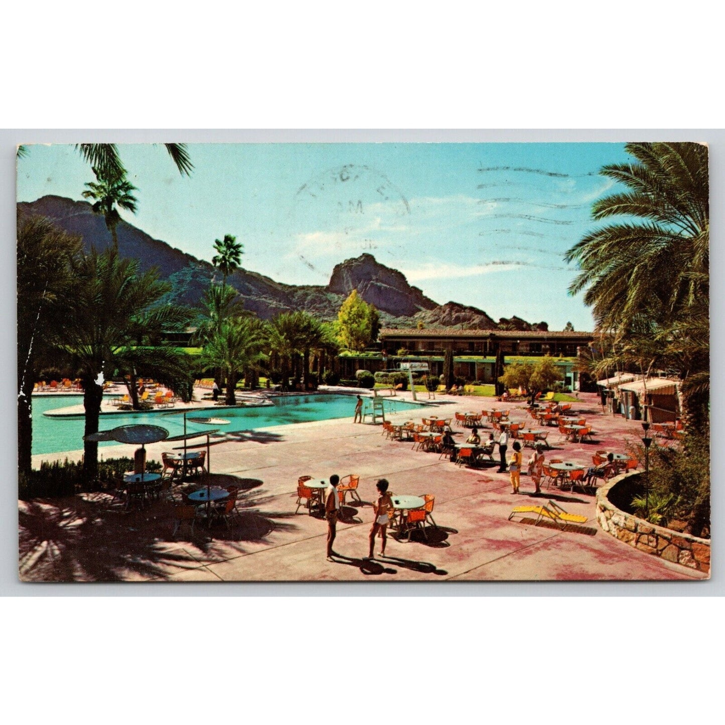 Postcard AZ Scottsdale Del Webb's Mountain Shadows Resort