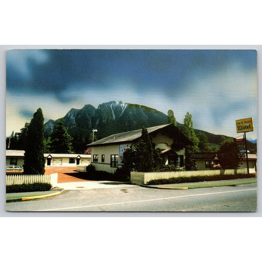 Postcard WA North Bend North Bend Motel