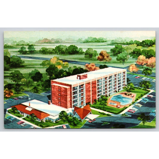 Postcard VA Petersburg Howard Johnson's Motor Lodge And Restaurant