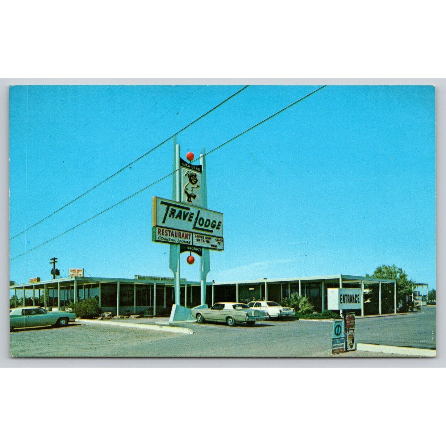 Postcard AZ Gila Bend Gila Bend Travelodge