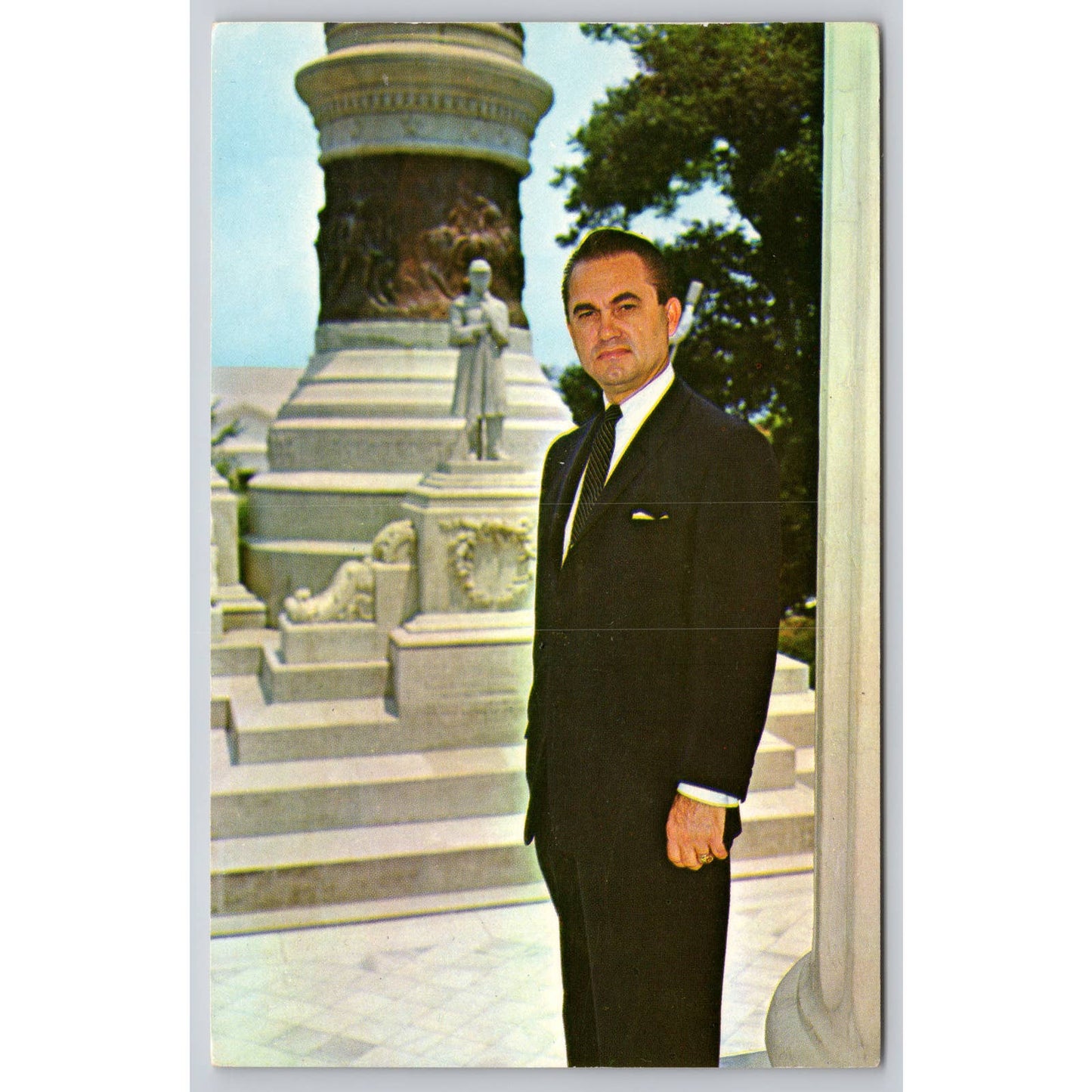 Postcard AL Governor George Wallace