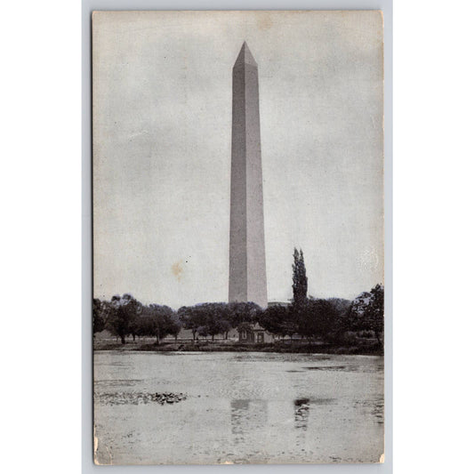 Postcard Washington D.C. Washington Monument UDB